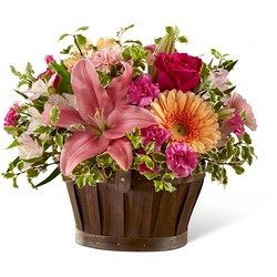 The FTD Spring Garden Basket from Victor Mathis Florist in Louisville, KY